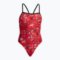 Ladies' one-piece swimsuit Funkita Single Strength One Piece scribbles