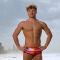 Men's swim boxers Funky Trunks Sidewinder Trunks touch of paradise 4