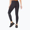 Women's training leggings 2XU Force Mid-Rise Compression black WA2864B 4