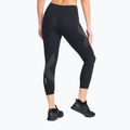 Women's training leggings 2XU Motion Mid-Rise Compression 7/8 black WA3516B 3