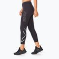 Women's training leggings 2XU Core Compression 7/8 black WA4174B 4