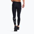 Men's 2XU Core Compression training leggings black/silver MA3849B 3