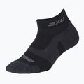 2XU Vectr Lght Cush 1/4 Crew sports socks black UA5047E