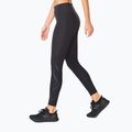 Women's training leggings 2XU Force Mid-Rise Compression black WA5367B 7