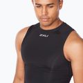 Men's training tank top 2XU Core Compression black MA6400A 3
