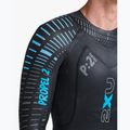 Men's triathlon wetsuit 2XU Propel 2 black/aloha 3