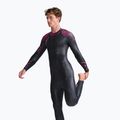 Men's 2XU Propel PRO 3 mm black/punk pink triathlon wetsuit 4