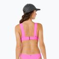 Women's two-piece swimsuit Rip Curl Premium Surf D-Dd Deep V super pink 3
