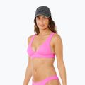 Women's two-piece swimsuit Rip Curl Premium Surf D-Dd Deep V super pink 4