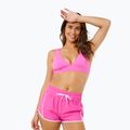 Women's swim shorts Rip Curl High Waist Retro Volley 3" super pink 5