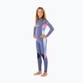Children's wetsuit Rip Curl Dawn Patrol 3/2 mm Back Zip grey/blue 3