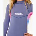 Children's wetsuit Rip Curl Dawn Patrol 3/2 mm Back Zip grey/blue 6
