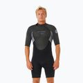 Men's swimming wetsuit Rip Curl Omega 2/2 mm Back Zip Springsuit grey