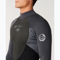 Men's swimming wetsuit Rip Curl Omega Bz 4/3 mm grey 6