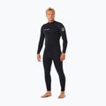 Men's swimming wetsuit Rip Curl Trad 4/3 mm Back Zip black 3