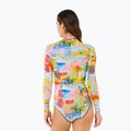 Women's swimming wetsuit Rip Curl G-Bomb 1.5 mm Full Zip Springsuit multicolor 3