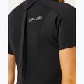 Women's swimming wetsuit Rip Curl Trad 2/2 mm Back Zip Springsuit black 6