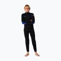 Children's swimming wetsuit Rip Curl Trad 3/2 mm Back Zip black/blue 3