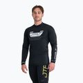 Men's swim long sleeve Jetpilot Vault Rashie black
