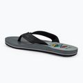 Men's Rip Curl Ripper Open Toe flip flops black/grey 3