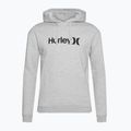 Hurley men's O&O Solid Core dark heather grey sweatshirt