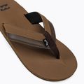 Men's flip flops Billabong All Day Impact camel 7