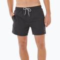 Men's Rip Curl Offset Volley swim shorts black CBOLQ4 4