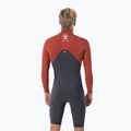 Men's Rip Curl E Bomb 2/2 mm Zip Free Grey-Red Swim Foam WSM8YE 2