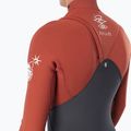 Men's Rip Curl E Bomb 2/2 mm Zip Free Grey-Red Swim Foam WSM8YE 3