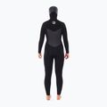 Women's wetsuit Rip Curl Flashbomb 6/4mm Hooded Chest Zip Steamer black 2