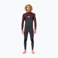 Rip Curl Dawn Patrol men's 4/3 mm grey and maroon WSM9CM swimming wetsuit 3