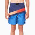 Rip Curl children's swim shorts Invert Semi-Elasticated 15" navy blue KBOGU4