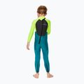 Rip Curl Groms Omega 3/2GB B/Zip 1599 green-blue children's wetsuit 118BFS 2