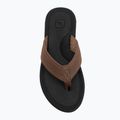 Men's flip-flops Rip Curl Chiba Open Toe brown/black 5
