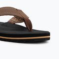 Men's flip-flops Rip Curl Chiba Open Toe brown/black 7