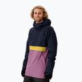 Men's Rip Curl Primative navy blue and purple snowboard jacket 000MOU 49 2