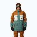 Men's Rip Curl Pinnacle green-brown snowboard jacket 004MOU 146
