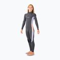 Children's wetsuit Rip Curl Dawn Patrol Back Zip 4/3mm GB Jr charcoal grey 3