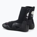 Rip Curl Omega 3 mm S/Toe Zip 90 neoprene boot black WBOYAM 3