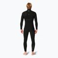 Men's Rip Curl E Bomb 4/3 mm Zip Free Swim Foam Black 2
