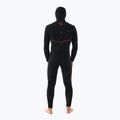 Men's wetsuit Rip Curl Flashbomb Fusion 5/4mm Hooded Zip Free black 2