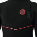 Men's wetsuit Rip Curl Flashbomb Fusion 5/4mm Hooded Zip Free black 4
