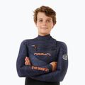 Rip Curl Flashbomb 4/3 mm Chest Zip purple night children's swimming foam 5