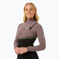 Rip Curl Ebomb 3/2 mm Zip Free eggplant women's wetsuit 4