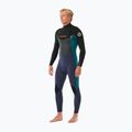 Rip Curl Dawn Patrol 4/3mm Chest Zip purple night men's wetsuit 3