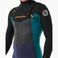 Rip Curl Dawn Patrol 4/3mm Chest Zip purple night men's wetsuit 5