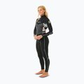 Women's Rip Curl Dawn Patrol 3/2 mm Chest Zip black/black/multi Swim Foam 3
