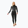 Women's Rip Curl Dawn Patrol 3/2 mm Chest Zip black/black/multi Swim Foam 4