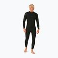 Men's wetsuit Rip Curl Dawn Patrol 4/3mm Back Zip black 4