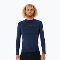Rip Curl Dawn Patrol Perf men's swim shirt 3277 navy blue 12RMRV